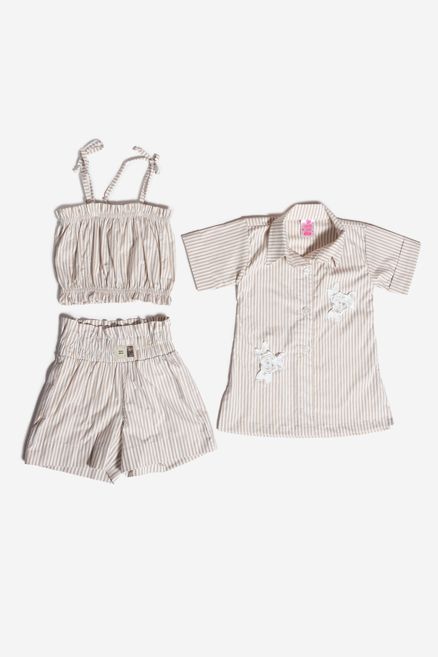 Conjunto de rayas 3 piezas