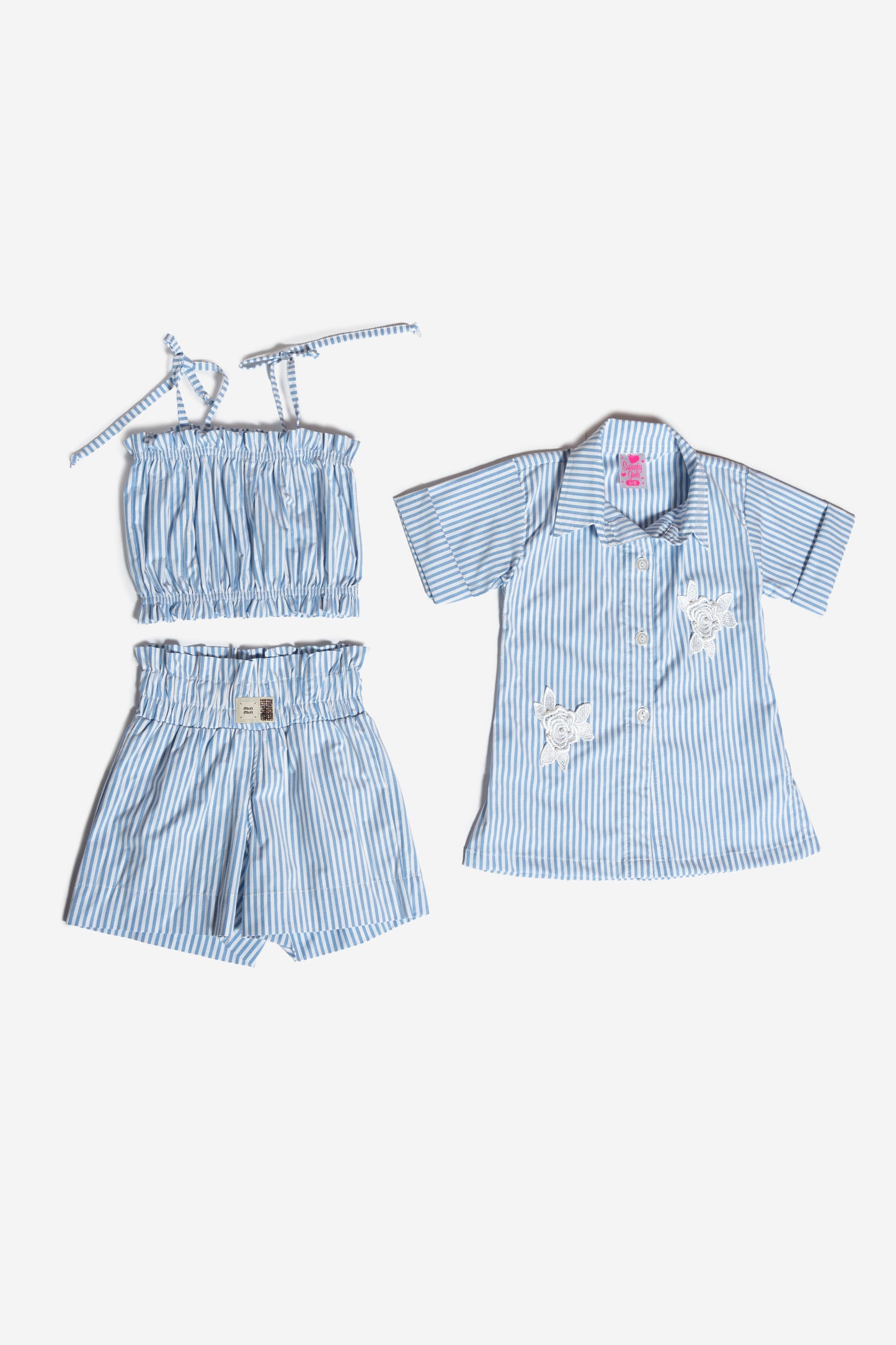 Conjunto de rayas 3 piezas
